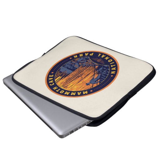 Mammoth Cave National Park Laptopschutzhülle (Vorne Knopf)