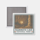 Mammoth Cave National Park Magnet (Vorderseite/Rückseite)