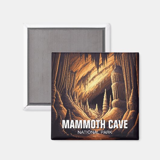 Mammoth Cave National Park Magnet (Vorderseite/Rückseite)