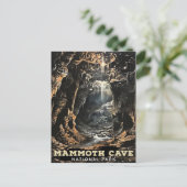 Mammoth Cave National Park Postkarte (Stehend Vorderseite)