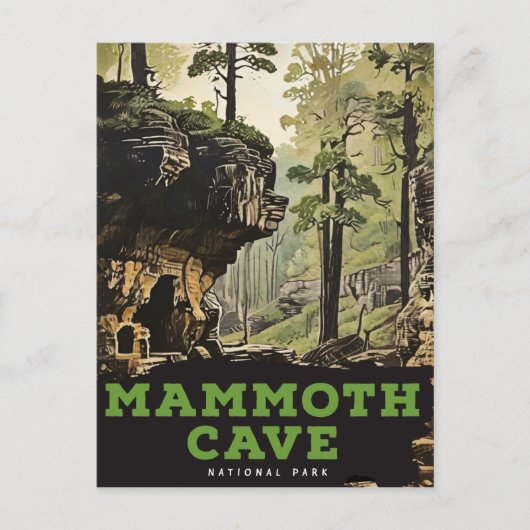 Mammoth Cave National Park Postkarte (Vorderseite)