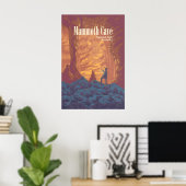 Mammoth Cave National Park Reiseplakat Poster (Heimbüro)