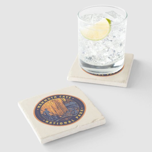 Mammoth Cave National Park Steinuntersetzer (Seitenansicht)