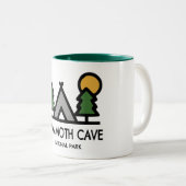 Mammoth Cave National Park Zweifarbige Tasse (VorderseiteRechts)