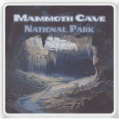 Mammoth Cave Nationalpark Kentucky Aufkleber (Vorderseite)