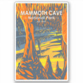 Mammoth Cave Nationalpark Kentucky Aufkleber (Vorderseite)
