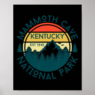 Mammoth Cave Nationalpark Kentucky Wandern Natur Poster