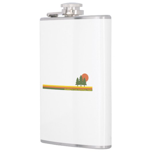 Mammoth Cave Nationalpark Pine Trees Sun Flachmann (Links)