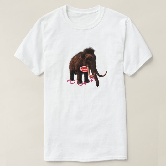 Mammoth GOPs New Mascot T - Shirt (Design vorne)