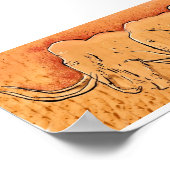 Mammoth Höhle Art Print Poster (Ecke)