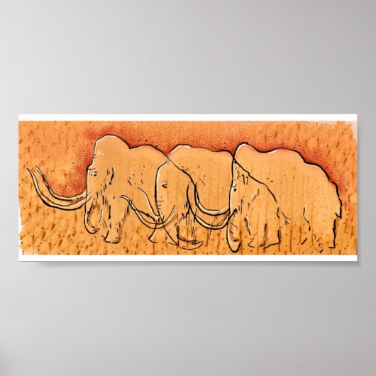 Mammoth Höhle Art Print Poster (Vorne)