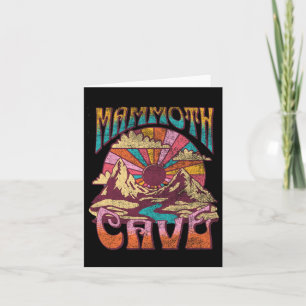 Mammoth Höhle Kentucky Natur Wandern Gebirge Außen Karte
