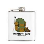 Mammoth Höhle National Park Backpack Flachmann (Vorderseite)