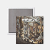 Mammoth Höhle National Park Travel Magnet (Vorderseite/Rückseite)