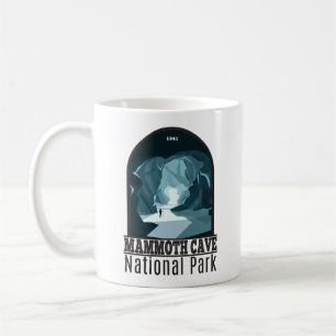 Mammoth Höhle Nationalpark Kentucky Vintag Kaffeetasse