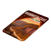 Mammoth Höhle Nationalpark Kentucky Vintag Magnet (Linke Seite)