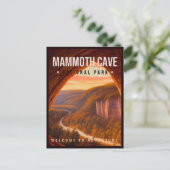Mammoth Höhle Nationalpark Kentucky Vintag Postkarte (Stehend Vorderseite)
