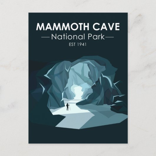 Mammoth Höhle Nationalpark Kentucky Vintag Postkarte (Vorderseite)