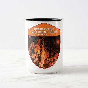 Mammoth Höhle Nationalpark Kentucky Vintages Retr Zweifarbige Tasse