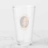 Mammoth Höhle Nationalpark Retro Distressed Circle Glas (Rückseite)