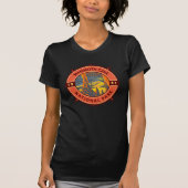 Mammoth Höhle Nationalpark Retro Kompass Emblem T-Shirt (Vorderseite)