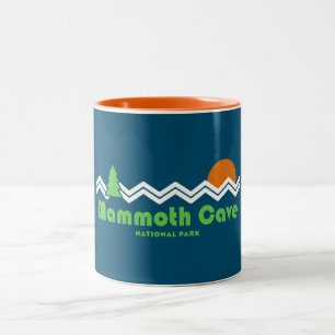 Mammoth Höhle Nationalpark Retro Zweifarbige Tasse
