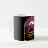 Mammoth Höhle - Vintager � Geist des Abenteuers Kaffeetasse (Vorderseite Links)