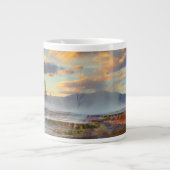 Mammoth Hot Springs Jumbo-Tasse (Vorderseite)