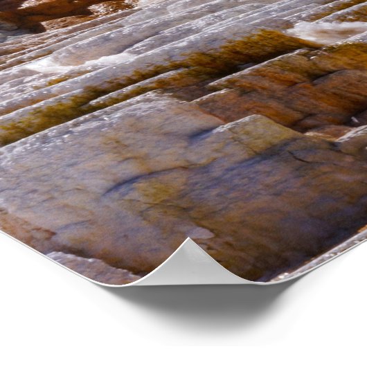 Mammoth Hot Springs Poster (Ecke)