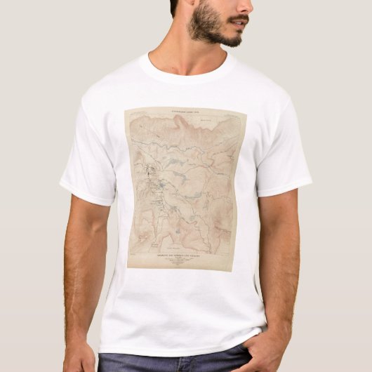 Mammoth Hot Springs und Nähe 2 T-Shirt (Vorderseite)