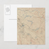 Mammoth Hot Springs und Vicinity 2 Postkarte (Vorne/Hinten)