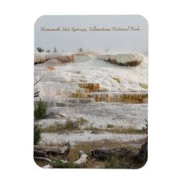 Mammoth Hot Springs, Yellowstone Nationalpark Magnet