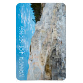 Mammoth Hot Springs Yellowstone Nationalpark Magnet (Vertikal)