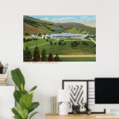 Mammoth Hotel, Yellowstone Poster (Heimbüro)