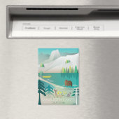 Mammoth Lakes Kühlschrank Magnet (In Situ (Geschirrspüler))