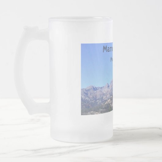 Mammoth Lakes Minaret Vista Mattglas Bierglas (Links)