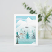 Mammoth Lakes Postcard Postkarte (Stehend Vorderseite)