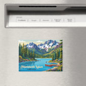 Mammoth Lakes USA Magnet (In Situ (Geschirrspüler))