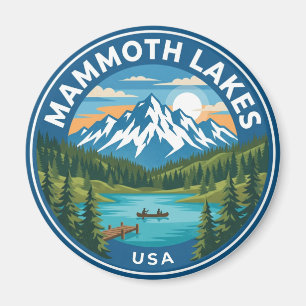Mammoth Lakes USA Magnet