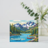 Mammoth Lakes USA Postkarte (Stehend Vorderseite)