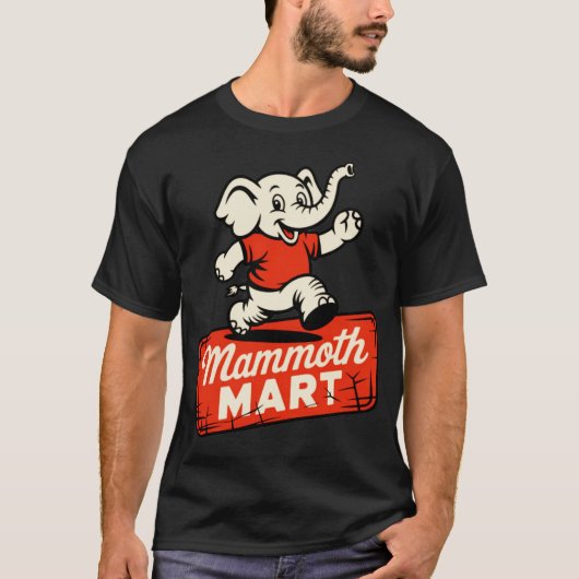 Mammoth Mart Old School Retro 1970er T-Shirt (Vorderseite)