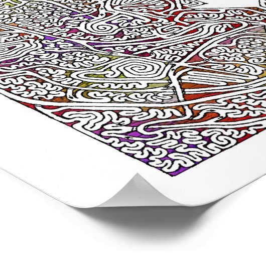 Mammoth Maze 5 Poster (Ecke)