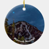 Mammoth Mountain, CA Keramik Ornament (Hinten)