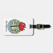 Mammoth Mountain California Logo Gepäckanhänger (Vorderseite horizontal)