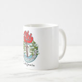 Mammoth Mountain California Logo Kaffeetasse (VorderseiteRechts)