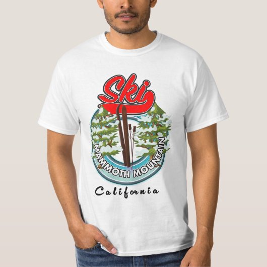 Mammoth Mountain California Logo T-Shirt (Vorderseite)