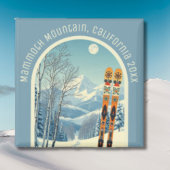 Mammoth Mountain California Skigebiet Souvenir Magnet