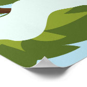 Mammoth Mountain California zum Skifahren Poster (Ecke)