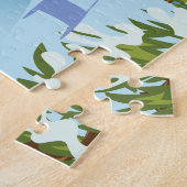 Mammoth Mountain California zum Skifahren Puzzle (Seite)