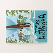 Mammoth Mountain California zum Skifahren Puzzle (Horizontal)